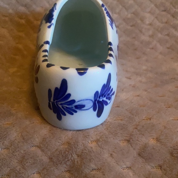 Vintage Delft Blauw Handpainted Porcelain Clog - Picture 7 of 9